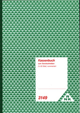 RNK Verlag Kassenbuch, DIN A4, ohne Umsatzsteuererfassung
