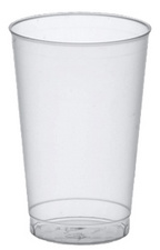 PAPSTAR Kunststoff-Trinkbecher PP, 0,2 l, transluzent, 40er