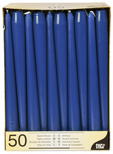 PAPSTAR Leuchterkerzen, 22 mm, rot, 50er Pack
