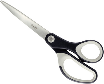 LEITZ Schere Titan, spitz, Länge: 205 mm, blau