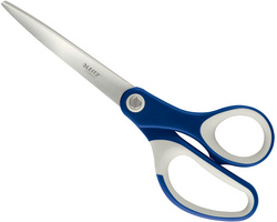 LEITZ Schere Titan, spitz, Länge: 205 mm, blau