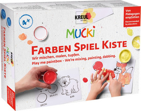 KREUL Fingerfarbe MUCKI, 5 x 50 ml Set