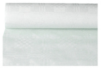 PAPSTAR Damast-Tischtuch, (B)1,2 x (L)8 m, creme