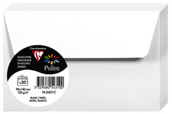 Pollen by Clairefontaine Briefumschlag 90x140 mm, hellgrau