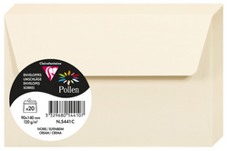 Pollen by Clairefontaine Briefumschlag 90x140 mm, hellgrau