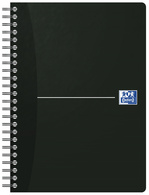 Oxford Spiralbuch Smart Black, DIN A5, kariert, Karton