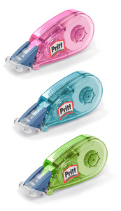 Pritt Korrekturroller PRKMK Micro, farbig sortiert, 5mm x 7m, Einweg