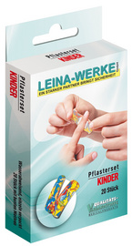 LEINA Pflaster-Set Kinder, 20-teilig, bunte Motive