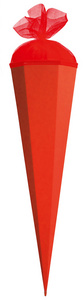 ROTH Bastelschultüte mit Verschluss, 850 mm, lila