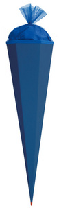 ROTH Bastelschultüte mit Verschluss, 850 mm, lila