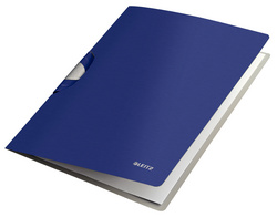 LEITZ Klemmhefter ColorClip Style, DIN A4, PP, arktik-weiß
