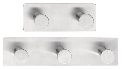 tesa Powerbutton Hakenleiste Classic, 2-fach