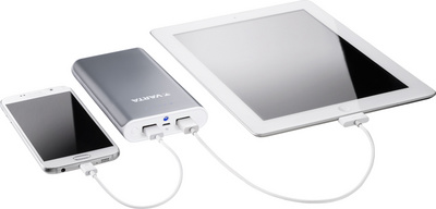 VARTA Mobiler Zusatzakku Powerpack 16000, 2 x USB