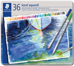 STAEDTLER Aquarellstift karat, 60er Metalletui