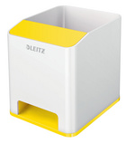 LEITZ Sound Stifteköcher WOW Duo Colour, 2 Fächer, blau