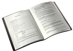 LEITZ Sichtbuch Solid, A4, PP, mit 20 Hüllen, hellblau