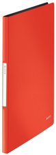 LEITZ Sichtbuch Solid, A4, PP, mit 20 Hüllen, hellrot