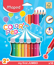 Maped my first Dreikant-Buntstift COLORPEPS JUMBO,24er Etui