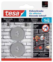 tesa Klebeschraube für Mauerwerk, rund, 5,0 kg