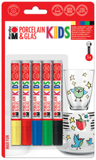 Marabu Marker Porcelain & Glas KIDS, MAXI FUN