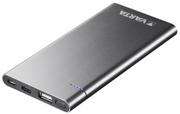 VARTA Mobiler Zusatzakku Slim Powerbank, 12.000 mAh