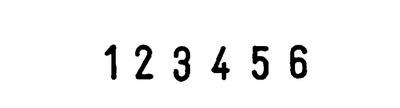 trodat Ziffernstempel Professional 4.0 5546, 6-stellig