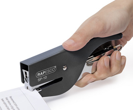 RAPESCO Heftzange SP-10, chrom / rosa