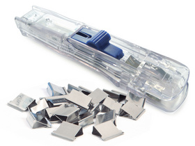RAPESCO Dokumentenclip-Spender Supaclip 60, transparent