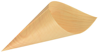 PAPSTAR Fingerfood-Spitztüte pure, Durchmesser: 110 mm