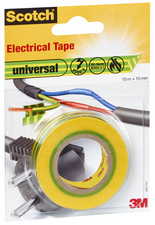 Scotch Isolierband universal, 15 mm x 10 m, rot