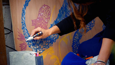 POSCA Pigmentmarker PC-7M, hellblau