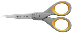 WESTCOTT Schere Titanium Super, spitz, gebogen, Länge: 100 m