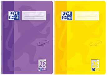 Oxford Schulheft Touch, DIN A4, Lineatur 22, hellblau