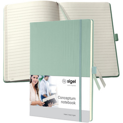 sigel Notizbuch Conceptum, DIN A4, kariert, 97 Blatt