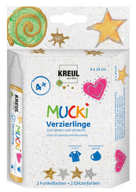 KREUL Verzierling MUCKI, 4er-Set