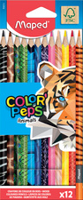 Maped Dreikant-Buntstift COLORPEPS Animals, 18er Kartonetui