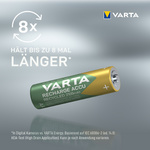 VARTA NiMH Akku RECHARGE ACCU Recycled, Mignon AA, 2100mAh
