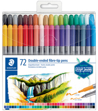 STAEDTLER Doppel-Fasermaler Design Journey, 120er Etui