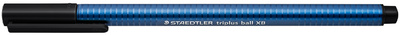 STAEDTLER Kugelschreiber triplus ball 437 XB, rot