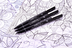 uni-ball Fineliner PIN ASP008, 5er Set