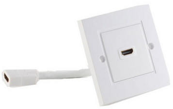 shiverpeaks BASIC-S Anschlussdose, 1 x HDMI, reinweiß