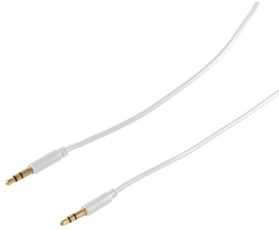 shiverpeaks BASIC-S Audiokabel Super Slim, 2 x Klinke, 0,6 m