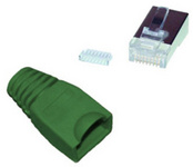 shiverpeaks BASIC-S RJ45-Stecker-Set, Kat. 5e - 6, gelb