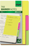 sigel Haftmarker Tab Marker Notes, aus Papier, 42 Blatt