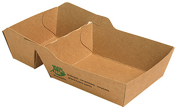 PAPSTAR Pommes-Frites-Tray pure, Maße: 155 x 85 x 35 mm