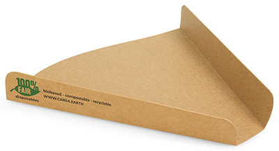 PAPSTAR Pizza-Tray pure, Maße: 180 x 170 x 25 mm