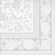PAPSTAR Servietten ROYAL Collection Ornaments, champagner
