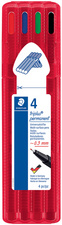 STAEDTLER Fineliner triplus permanent, 10er Etui