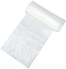 HYGOSTAR Mülleimerbeutel HDPE, 18 Liter, transparent