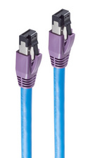 shiverpeaks BASIC-S Patchkabel, Kat. 8, S/FTP, 0,5 m, grau